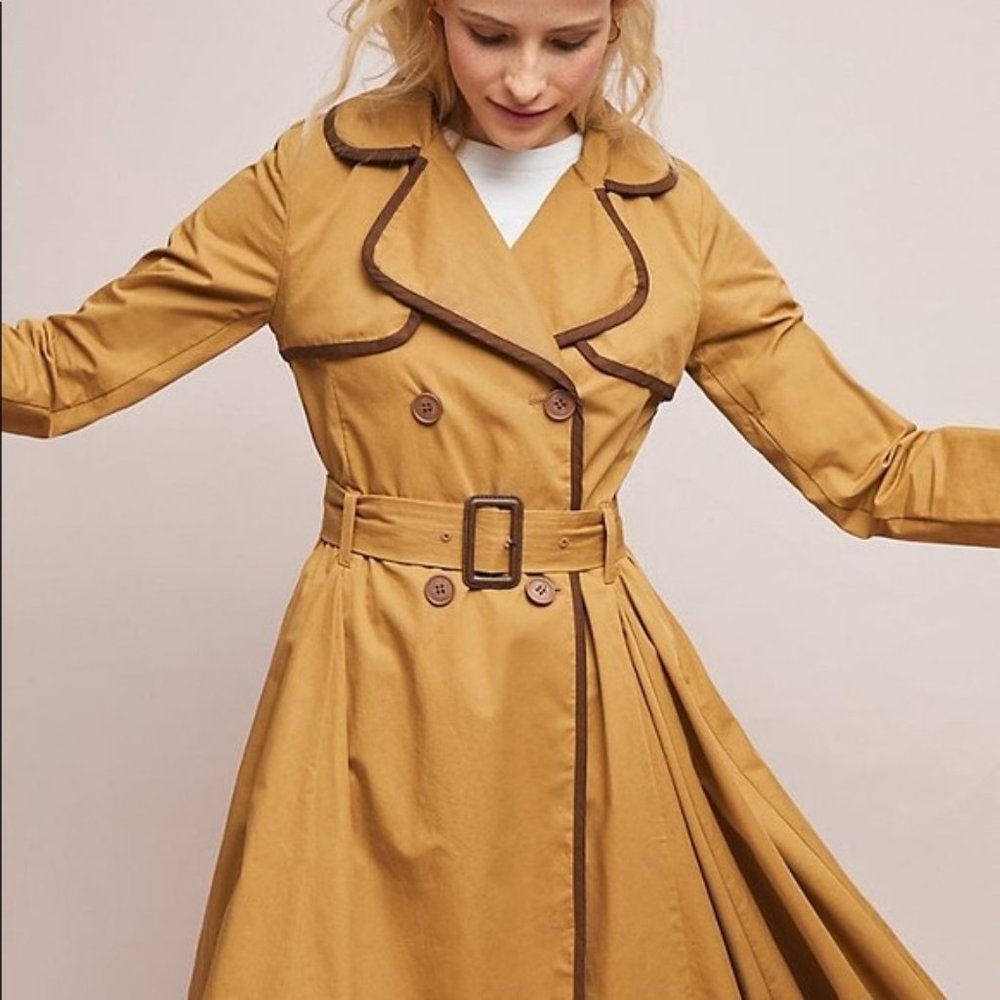 Anthropologie Marley Trench